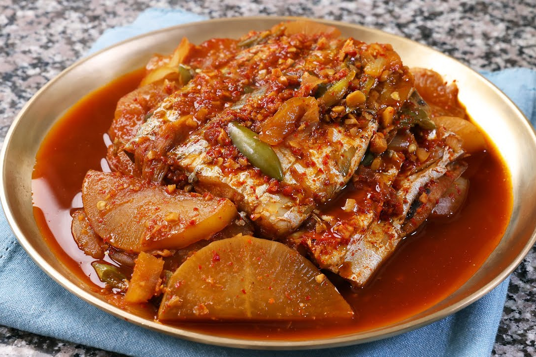 Jeju Island food - Braised Beltfish