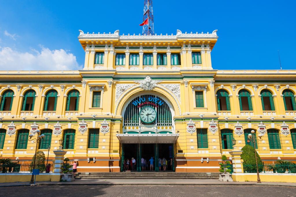 places to visit in Ho Chi Minh city - central post office