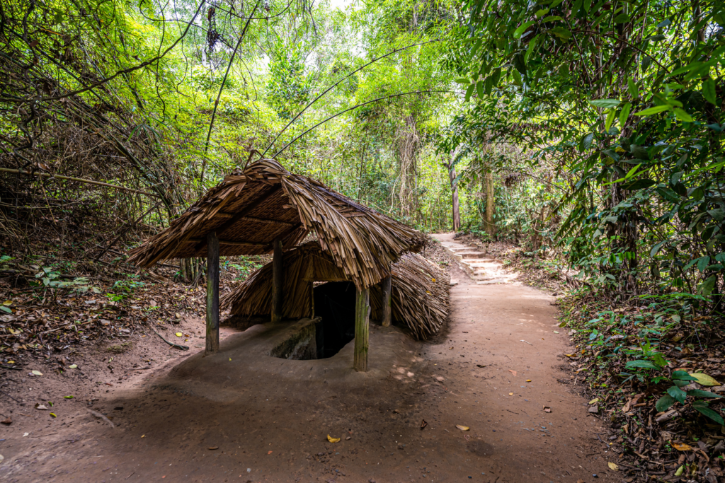 places to visit in Ho Chi Minh city - cu chi tunnels